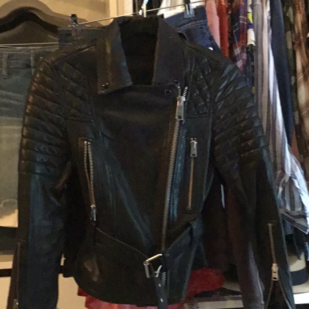 All Saints leather Jacket